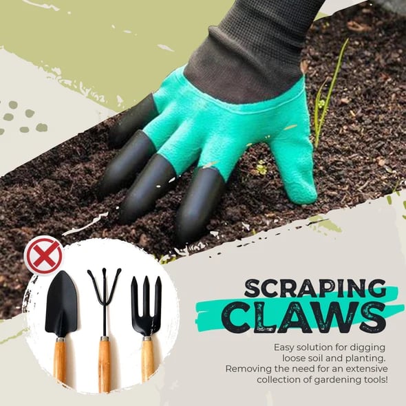 ClawGrip™ – Smart Gardening Gloves