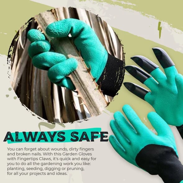 ClawGrip™ – Smart Gardening Gloves